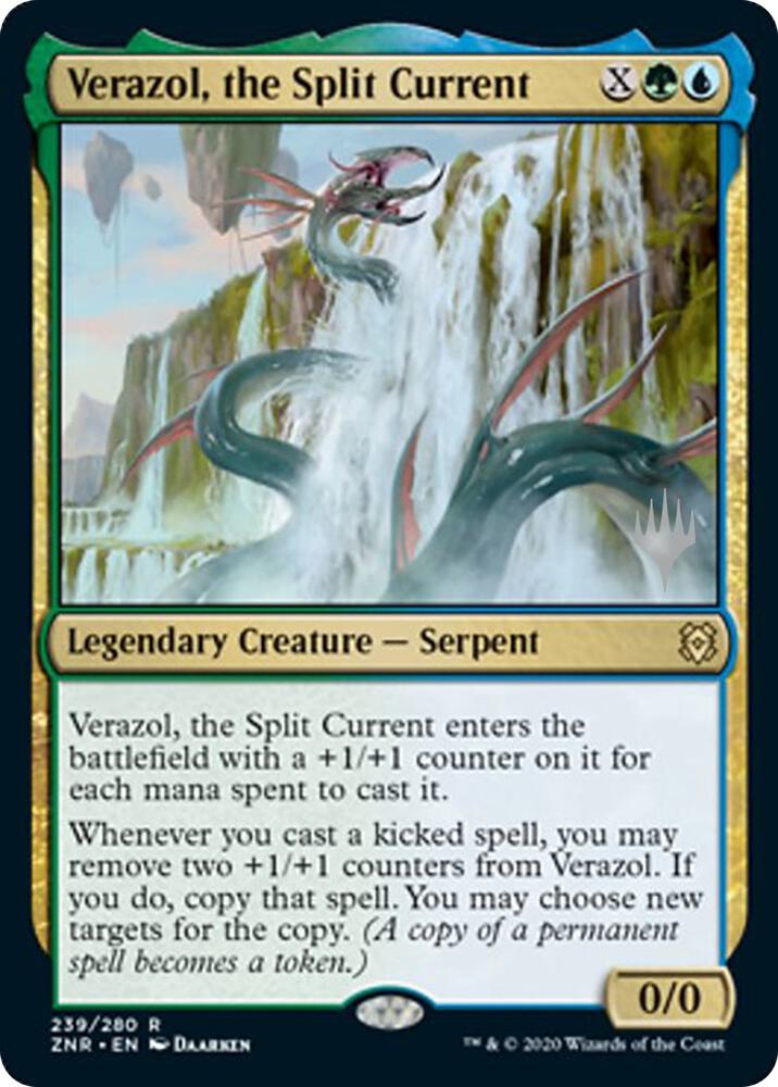 Verazol, the Split Current [Promo Pack: Zendikar Rising] 239