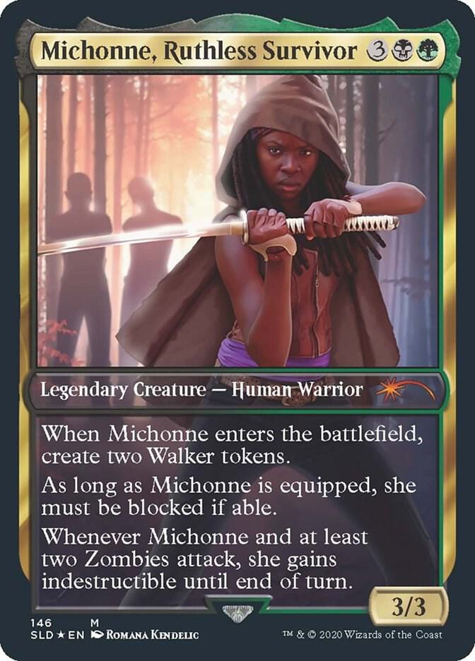 Michonne, Ruthless Survivor [Secret Lair Drop Series] 146