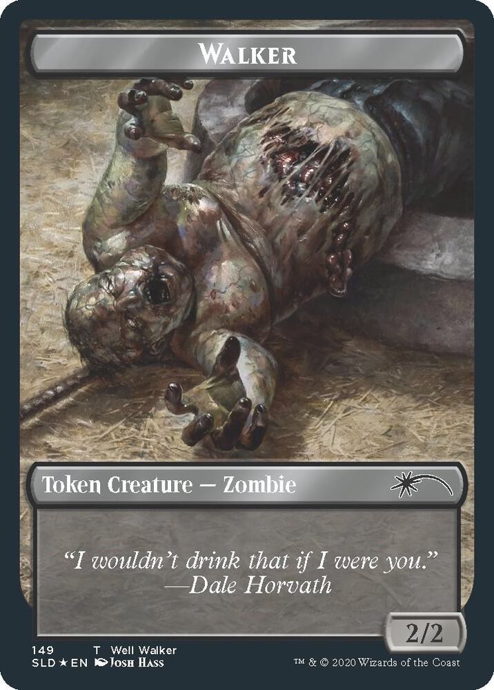 Walker (Well Walker // Blade Walker) Token [Secret Lair Drop Series] 149