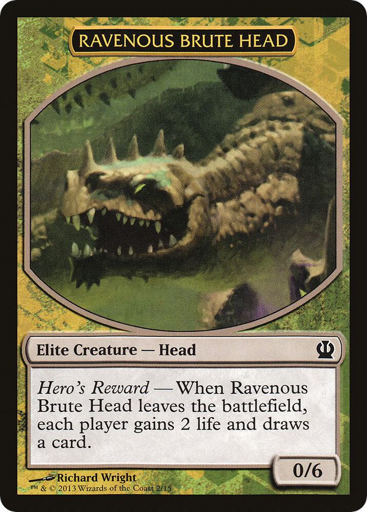 Ravenous Brute Head [Hero's Path Promos] 2