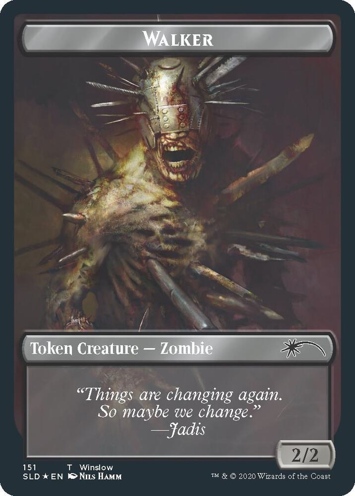 Walker (Winslow // Metal Head) Token [Secret Lair Drop Series] 151