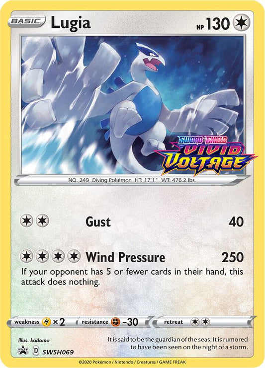 Lugia - SWSH069 (Prerelease) [SWSH: Sword & Shield Promo Cards] SWSH069