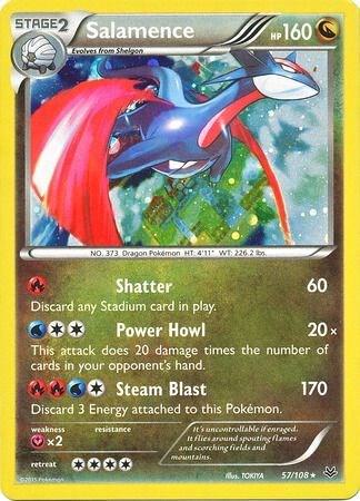 Salamence - 57/108 (Cosmos Holo) [Blister Exclusives] 057/108