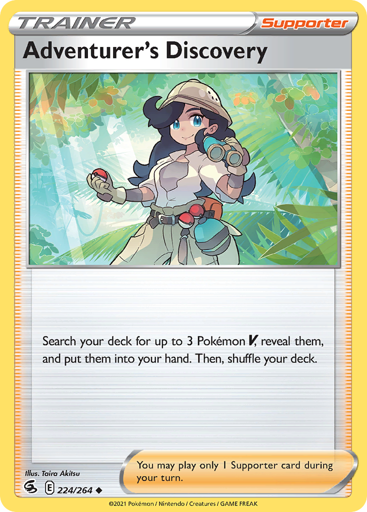 Adventurer's Discovery - 224/264 Fusion Strike