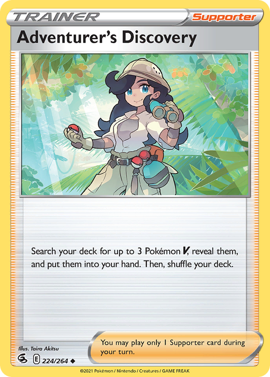 Adventurer's Discovery - 224/264 Fusion Strike