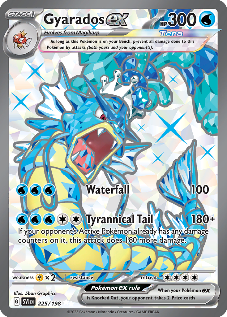 Gyarados ex - 225/198 Scarlet & Violet