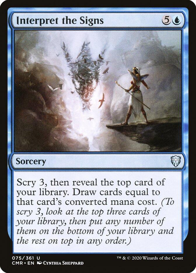 Interpret the Signs [Commander Legends] 75