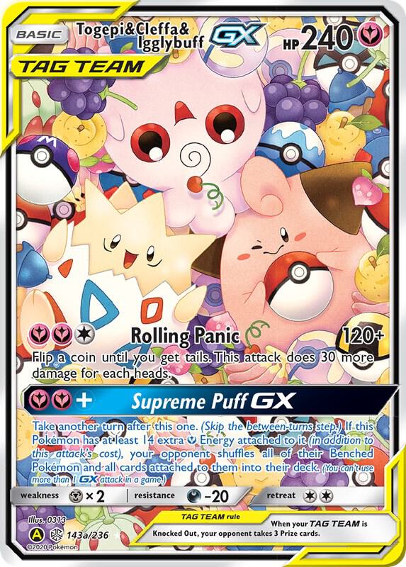 Togepi & Cleffa & Igglybuff GX - 143a/236 [Alternate Art Promos] 143a/236
