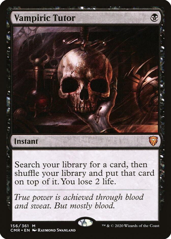 Vampiric Tutor [Commander Legends] 156