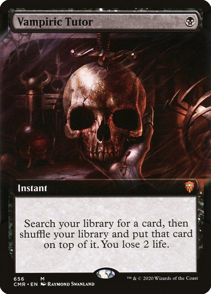 Vampiric Tutor (Extended Art) [Commander Legends] 656