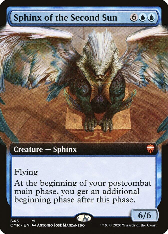 Sphinx of the Second Sun (Extended Art) [Commander Legends] 643