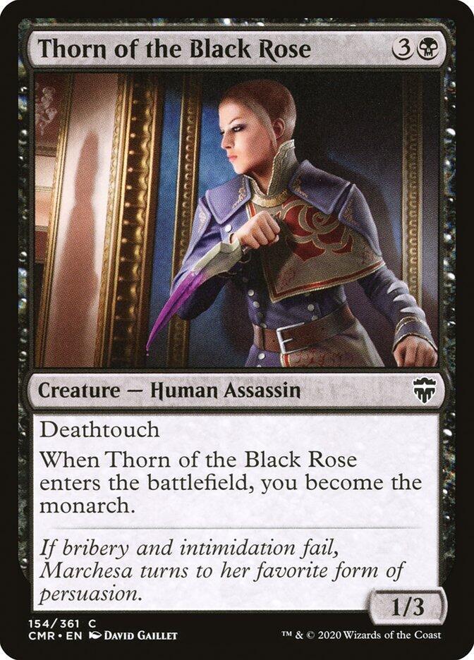 Thorn of the Black Rose [Commander Legends] 154