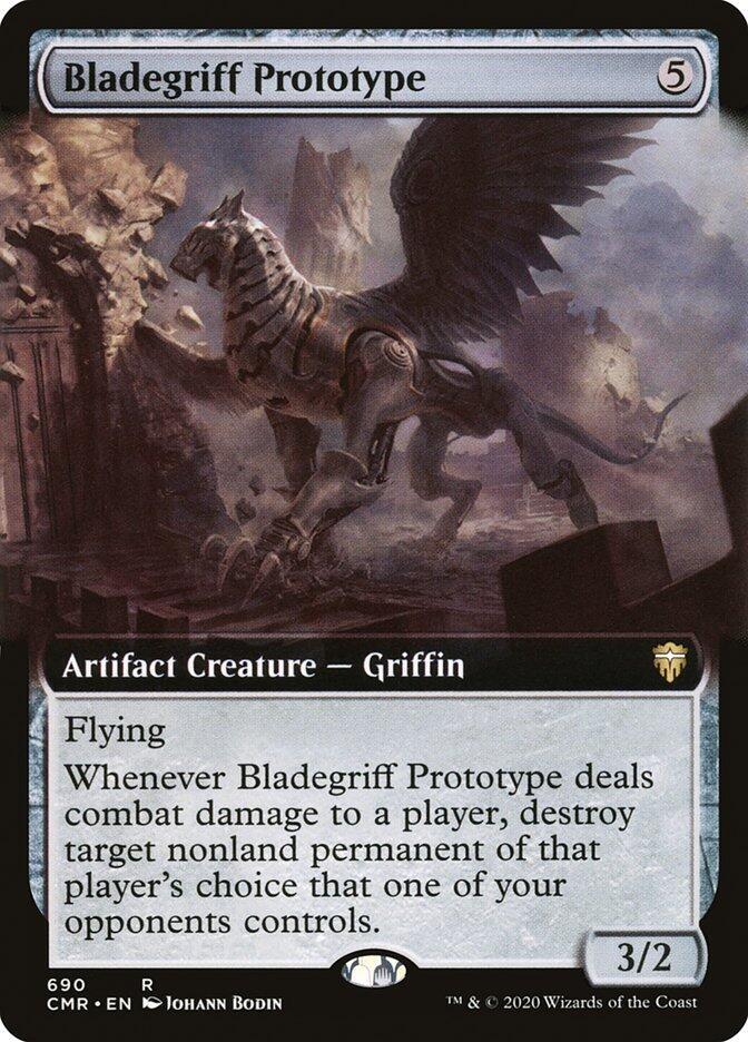 Bladegriff Prototype (Extended Art) [Commander Legends] 690
