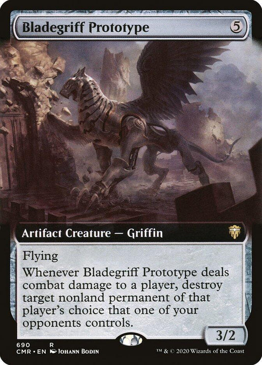 Bladegriff Prototype (Extended Art) [Commander Legends] 690