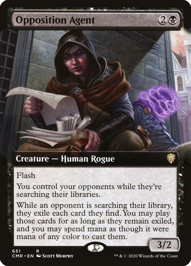 Opposition Agent (Extended Art) [Commander Legends] 651