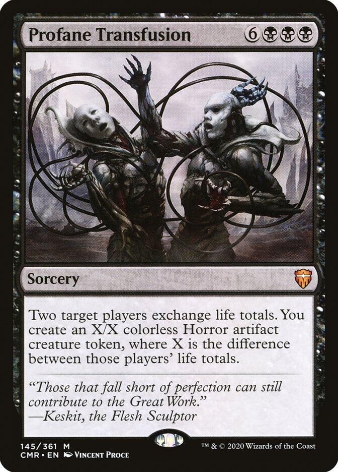 Profane Transfusion [Commander Legends] 145
