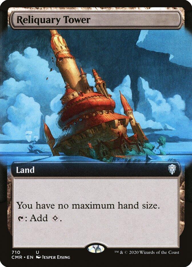 Reliquary Tower (Extended Art) [Commander Legends] 710