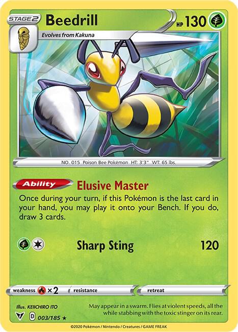 Beedrill [SWSH04: Vivid Voltage] 003/185