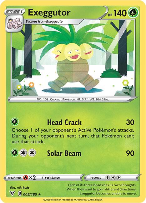 Exeggutor [SWSH04: Vivid Voltage] 005/185