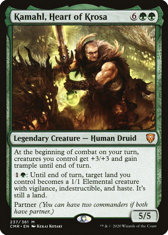 Kamahl, Heart of Krosa [Commander Legends] 237