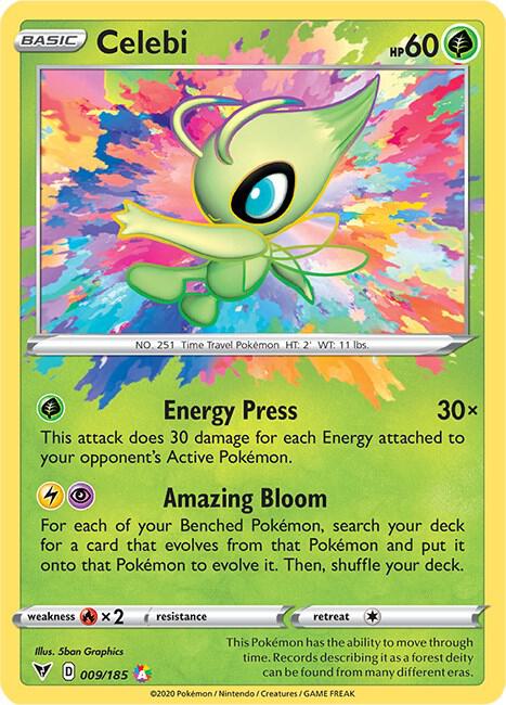 Celebi [SWSH04: Vivid Voltage] 009/185