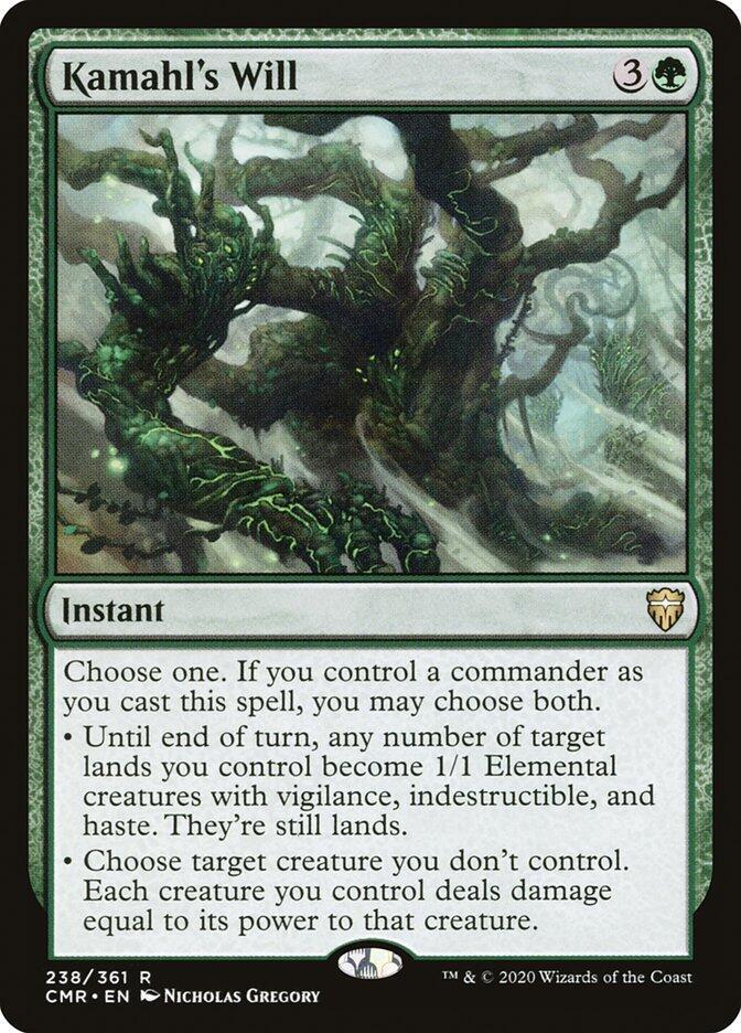 Kamahl's Will [Commander Legends] 238