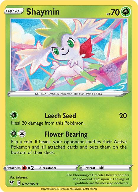 Shaymin [SWSH04: Vivid Voltage] 015/185