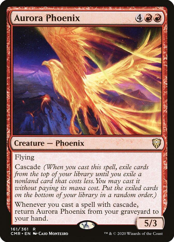 Aurora Phoenix [Commander Legends] 161
