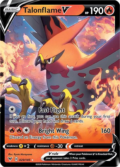 Talonflame V [SWSH04: Vivid Voltage] 029/185