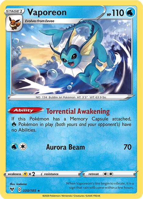 Vaporeon [SWSH04: Vivid Voltage] 030/185