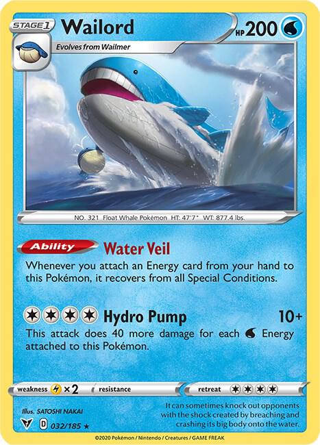 Wailord [SWSH04: Vivid Voltage] 032/185