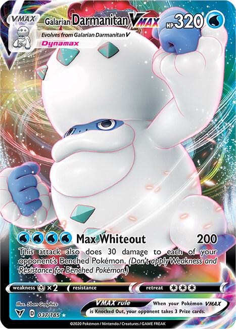 Galarian Darmanitan VMAX [SWSH04: Vivid Voltage] 037/185
