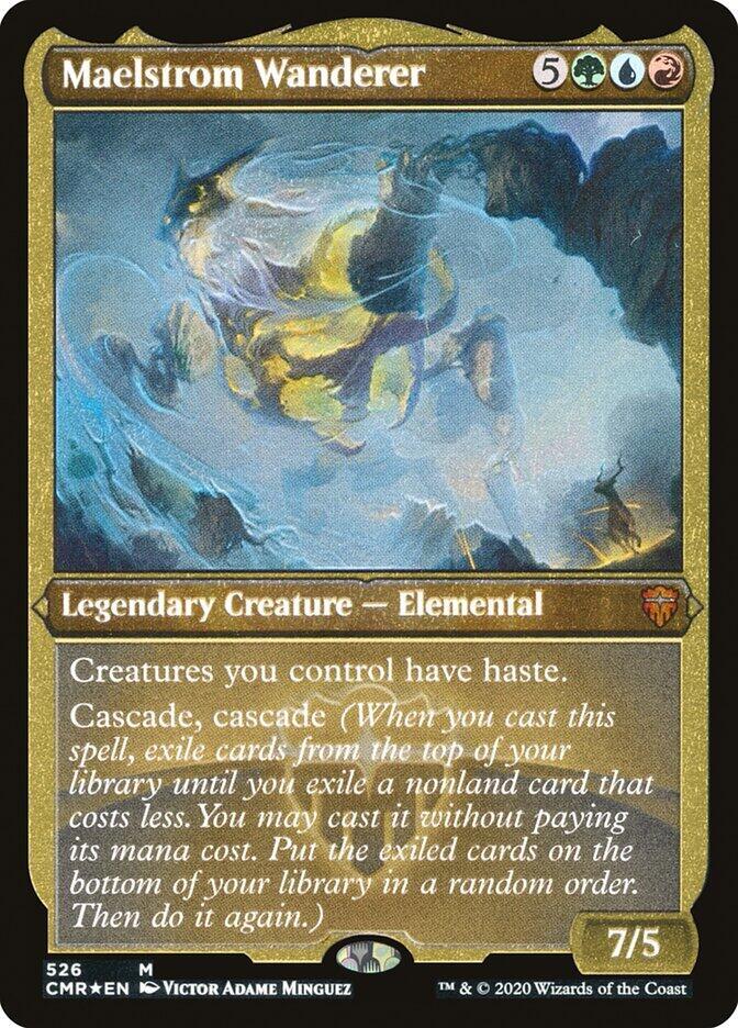 Maelstrom Wanderer (Foil Etched) [Commander Legends] 526