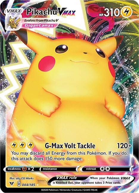 Pikachu VMAX [SWSH04: Vivid Voltage] 044/185