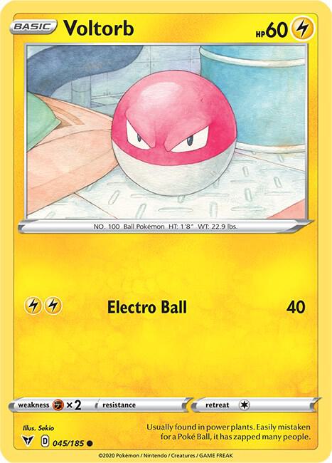Voltorb [SWSH04: Vivid Voltage] 045/185