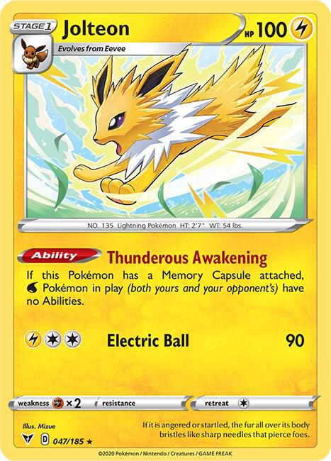 Jolteon [SWSH04: Vivid Voltage] 047/185