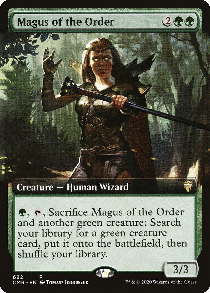 Magus of the Order (Extended Art) [Commander Legends] 682