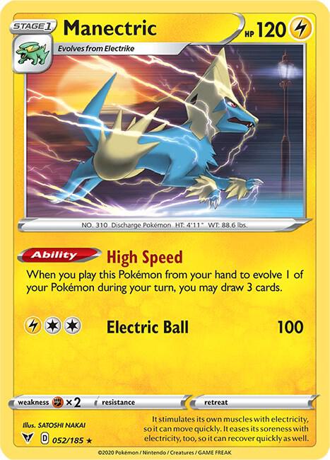 Manectric [SWSH04: Vivid Voltage] 052/185