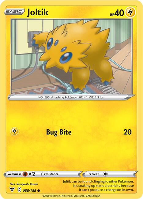 Joltik [SWSH04: Vivid Voltage] 055/185