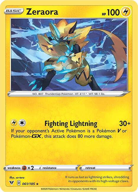 Zeraora [SWSH04: Vivid Voltage] 061/185
