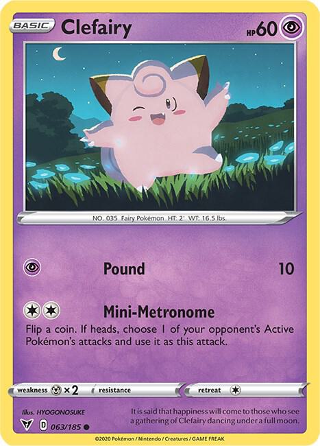 Clefairy [SWSH04: Vivid Voltage] 063/185
