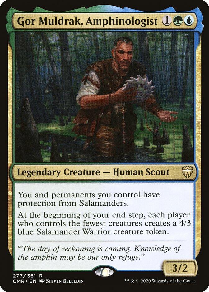 Gor Muldrak, Amphinologist [Commander Legends] 277