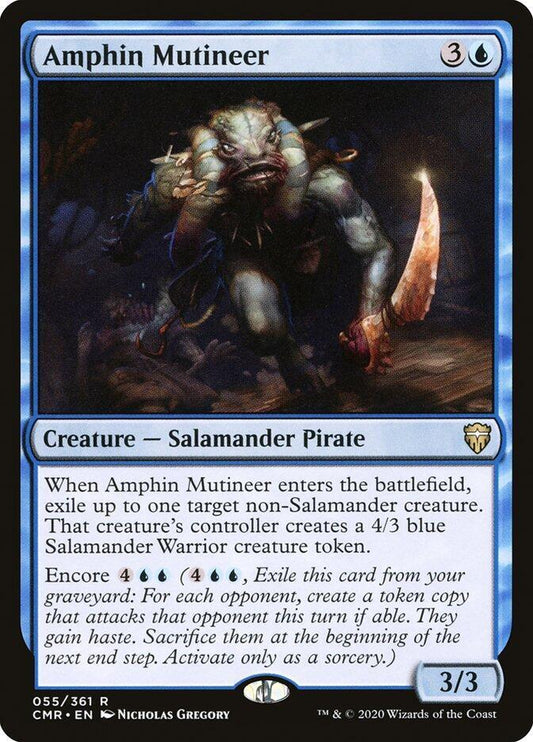 Amphin Mutineer [Commander Legends] 55