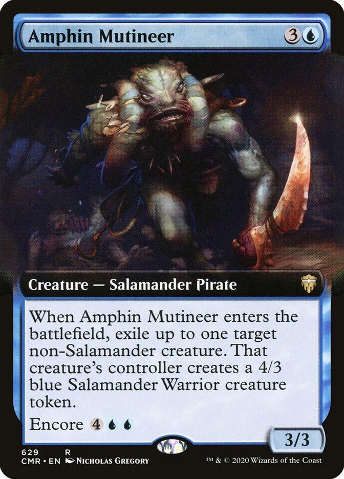 Amphin Mutineer (Extended Art) [Commander Legends] 629