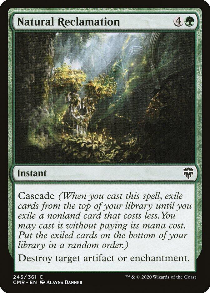 Natural Reclamation [Commander Legends] 245