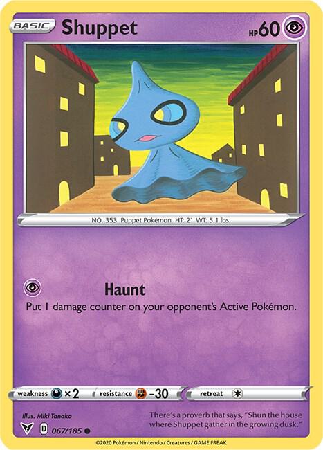Shuppet [SWSH04: Vivid Voltage] 067/185