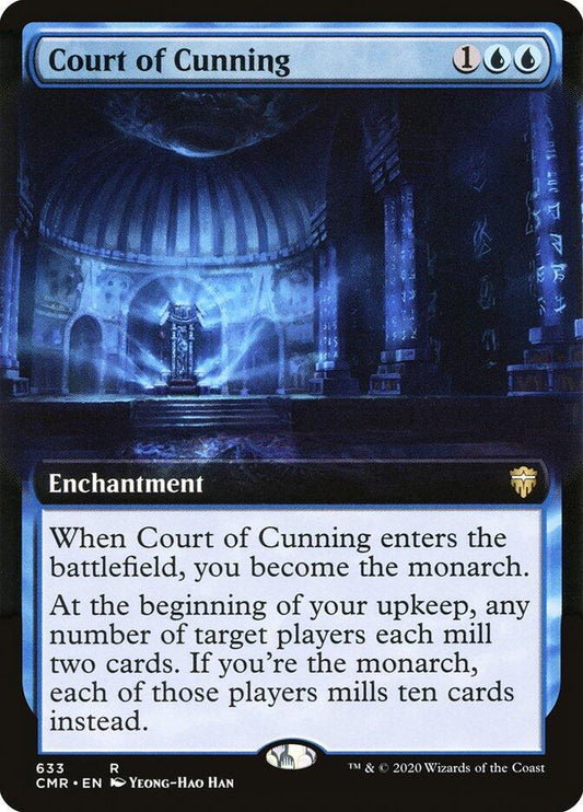 Court of Cunning (Extended Art) [Commander Legends] 633
