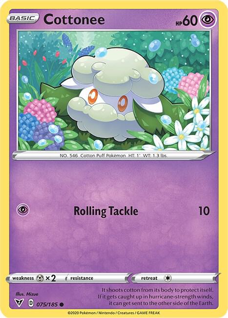 Cottonee [SWSH04: Vivid Voltage] 075/185