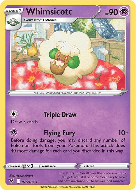 Whimsicott [SWSH04: Vivid Voltage] 076/185