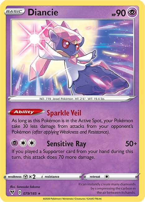 Diancie [SWSH04: Vivid Voltage] 079/185